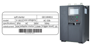 고성능 AC 소프트 스타터 3 상 380V 37KW 45KW 110KW 인텔리전스 모터 소프트 스타터 소프트 스타트 - Product Image 4