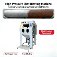Taisheng 0.8kW Sablage à billes de verre à faible consommation d'énergie pour les industries de la construction, sablage à sec/humide, respectueux de l'environnement