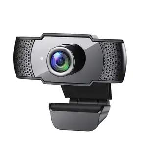 Hot bán USB mic chơi game web máy ảnh 2K vòng ánh sáng Webcam cho cuộc họp hội nghị Full HD 1080P