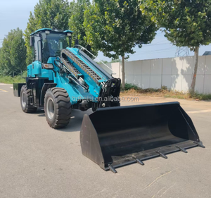 Cargadora <span class=keywords><strong>de</strong></span> Ruedas HJ25 Nueva, Hidráulica, Diésel, para Granjas, 4x4, 1CBM, con Accesorios - Product Image 4