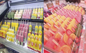 Hộ gia đình tự chế 304 thép không gỉ DIY 40 sâu răng Popsicle Thanh kem khuôn mẫu - Product Image 6