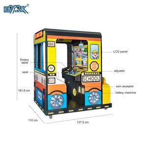Le parc à thème d'autobus scolaire superbe d'enfants monte <span class=keywords><strong>des</strong></span> <span class=keywords><strong>jeux</strong></span> d'arcade de machine de jeu à pièces - Product Image 4