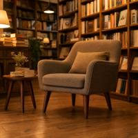 Kaki Furnitur Plastik Motif Kayu Tahan Kelembapan, Model Runcing, Pengganti dengan Baut untuk Kursi dan Lemari