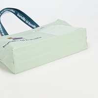 Sacs fourre-tout personnalisés écologiques durables en PP recyclé avec bandoulière, réutilisables, imprimés motifs fruits/légumes