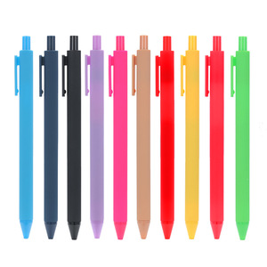 Biểu Tượng Tùy Chỉnh Bút Nhựa Khuyến Mãi Bút Bi Công Ty Kẹo Màu Tối Giản Quảng Cáo Bút Nhỏ Tươi Chữ Ký - Product Image 2