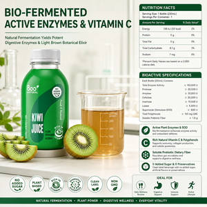 Fabrikverkauf: Wild 230ml Kiwi Fermentiertes Getränk mit Vitamin C – RTD Obst-Gemüse-Getränk zur Immununterstützung, Lebensmittelqualität - Product Image 4