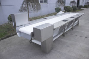 Fabrika kaynağı fiyat çiftlik patates soğan elma domates sebze meyve toplama seçme masa çift katmanlı sıralama konveyör - Product Image 3