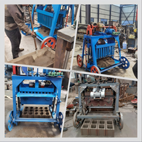 Machine de fabrication de briques creuses en ciment automatique mobile haute performance, certifiée CE ISO