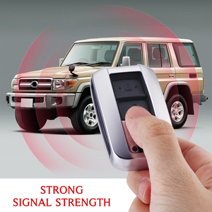 Hợp kim nhôm trường hợp chìa khóa xe với thiết kế 4 nút nhựa bảo vệ vỏ vỏ cho TOYOTA lc70 loạt HINO ISUZU - Product Image 4