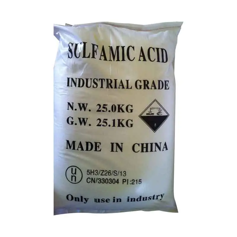 Cấp công nghiệp 99.5% min sulfamic axit h3nso3 / sulphamic axit với giá nhà máy CAS no.5329-14-6