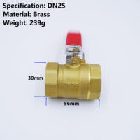 Vannes à boisseau sphérique en laiton DN15-DN50 à long manche eau/huile/gaz contrôle manuel OEM filetage femelle personnalisable YQ YQ-06-006 1.0-1.6Mpa