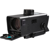 GOYOJO Night Vision Monocular 3.5x Optic 7x Digital Magnification Red Dot Sight for Tactical Hunting Infrared Scope