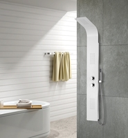 Salle de bain Panneau de Douche en alliage d'aluminium