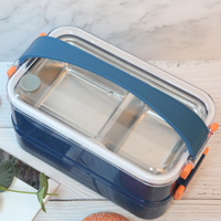 Boîte à Lunch isotherme à Double couche en acier inoxydable, contenant isotherme pour aliments, nouveau produit
