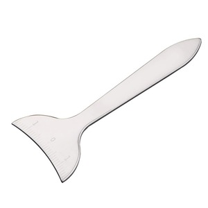 Regla de medición de párpados de acero inoxidable con graduaciones para herramienta de cirugía de doble párpado - Product Image 1