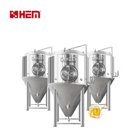 Cuve de Fermentation Hermann 200L pour Bière Artisanale, Récipient Sous Pression, Équipement de Brassage, Garantie 5 Ans, 220-415V 2.2kW, Facile à Utiliser