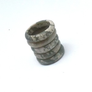 Bague de guérison en Jade Semi-précieuse naturel, anneau en pierre précieuse d'agate en cristal, sculpté minerai, cadeau pour fille - Product Image 5