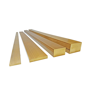 Đồng thau thanh vàng màu đồng thau tròn thanh phẳng OEM chấp nhận đồng vàng - Product Image 1