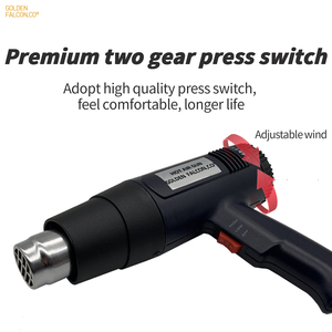 <span class=keywords><strong>Pistola</strong></span> <span class=keywords><strong>de</strong></span> <span class=keywords><strong>calor</strong></span> eléctrica 1600W 220V Envoltura retráctil <span class=keywords><strong>Pistola</strong></span> <span class=keywords><strong>de</strong></span> soldadura <span class=keywords><strong>de</strong></span> aire caliente temperatura ajustable - Product Image 6