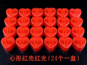 Nến LED Hình Trái Tim Chạy Bằng Pin Trắng Tealight Mini Nến - Product Image 5