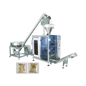 Machine d'emballage et de collage entièrement automatique SJIII F500 10-75 SAC/MIN pour poudre de 1 kg, aliments et produits chimiques, avec moteur PLC - Product Image 3