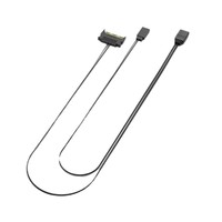 Angitu Prêt à expédier Câble d'alimentation de réinitialisation Sata à ARGB PC 5V ARGB 3-Pin Lighting Controls PC Manual Computer RESET ARGB Controller