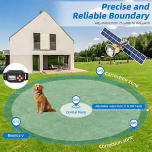 Valla Inalámbrica para Perros con GPS, Resistente al Agua, Recargable, con Modos de Corrección de Sonido/Vibración/Choque para el Entrenamiento de Perros de Más de 20 Libras - Product Image 2