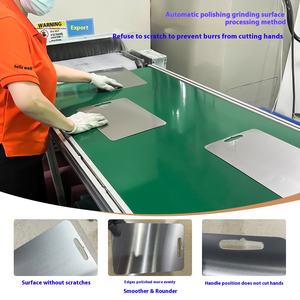 Tabla de cortar de acero inoxidable para Hotel comercial personalizado, bandeja de Pizza de titanio puro personalizada, venta al por mayor transfronteriza - Product Image 5