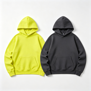 Sudadera con capucha personalizable de alta calidad para hombre, suave, con capucha, sin estampado, acepta logotipo personalizado para venta al por mayor y reventa. - Product Image 1