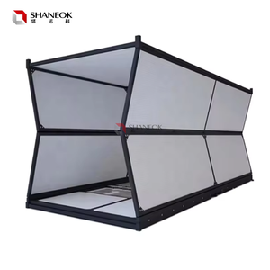 20 conteneurs de 40 pieds auto-pliants, mobiles et portables, utilisables comme maisons conteneurs, caravanes, maisons de jardin, hôtels et centres de villégiature, avec deux chambres et un salon - Product Image 1