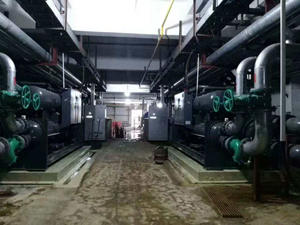 Büyük soğuk depolama buz pisti endüstrisi için yüksek verimli düşük sıcaklık su soğutmalı vida soğutucu soğutma sistemi - Product Image 5