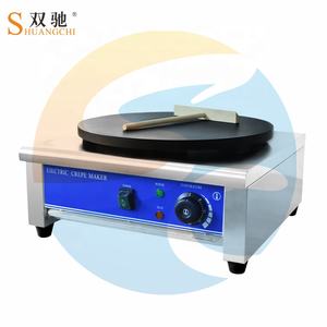 Commercial Stainless Steel Crepe <strong>Maker</strong> Machine New Condition LPG Gas Crepe <strong>Cake</strong> Crispy <strong>Maker</strong> - Product Image 2