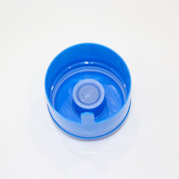 Tapa de Botella de Agua de 5 Galones (18.9L/19L) de 55mm, Antiderrames, Reciclable, de Plástico PE, para Dispensador de Agua, Cierre de Botella, OEM