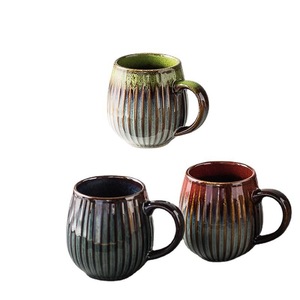 Nouvelle Tasse en Céramique Faite Main Style Japonais Rétro Grande Capacité pour Hommes et Femmes, Collection Été 2025 – Idéale pour la Maison - Product Image 5