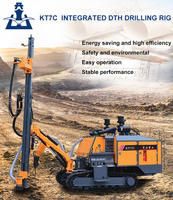 Foreuse de mine intégrée à air comprimé Kaishan DTH 90 mm pour trous de dynamitage de 25 m de profondeur à vendre