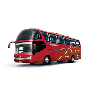 ใช้ Higer Bus H5 KLQ6112 39ที่นั่งรถบัสสำหรับขาย2014ปีประเภท LHD ไดร์เวอร์พวงมาลัยในสภาพที่ดีใช้โค้ชที่ทันสมัย