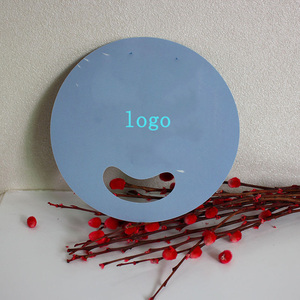 Benutzer definiertes Logo Neues Design Werbe ventilator UV-Druck ventilator PP-Material Runde Ventilatoren für Werbe aktivitäten - Product Image 4