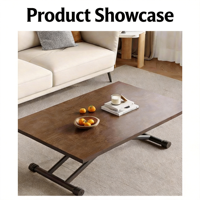 Mesa de Comedor Plegable 3 en 1 Multifuncional y Moderna, Escritorio para Computadora con Altura Ajustable y Ruedas Móviles para Apartamentos Pequeños