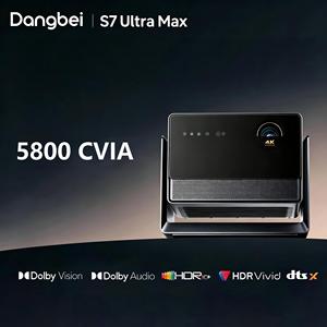 โปรเจคเตอร์เลเซอร์สามสีรุ่นใหม่ Dangbei S7 Ultra <span class=keywords><strong>Max</strong></span> 4K โฮมเธียเตอร์ ซูมออปติคอล 5800 CVA อัลตร้าโฮมเธียเตอร์ ทีวีสมาร์ท 3 มิติ - Product Image 1
