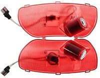 Auto-Tür-LED-Logo-Projektorleuchten für ELANTRA Zubehör Kabellose Willkommens-Emblem-Lampe Geister-3D-Lichter Pfützenlicht