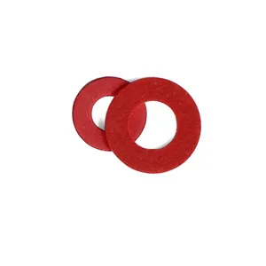 Juntas y sellos industriales de papel de fibra roja ignífuga, aislamiento de papel de fibra vulcanizado, arandelas y anillos de papel de acero rojo - Product Image 4