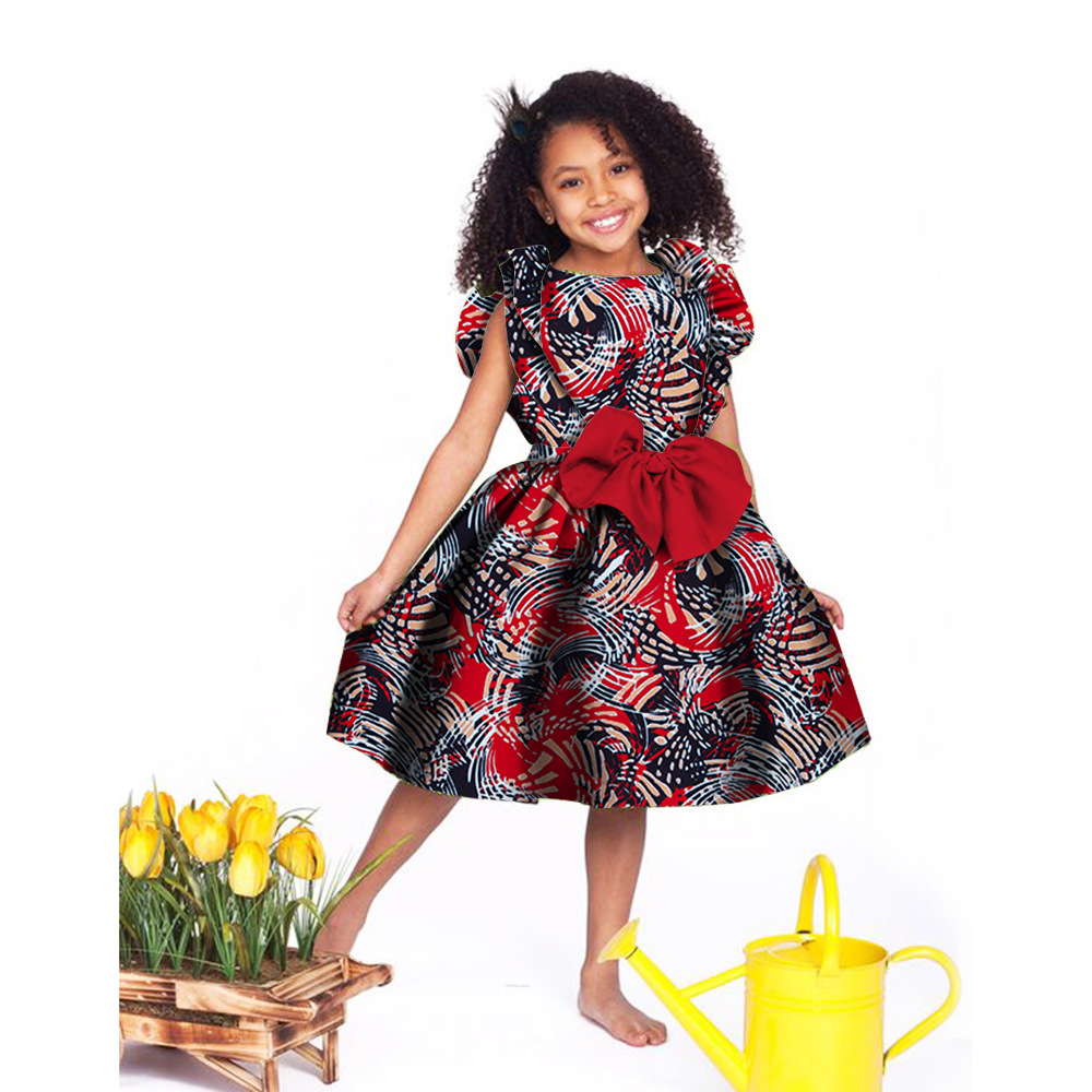 African Ethnic Dress For Children - Printed Dashiki Clothing African Ethnic Dress For Children - Printed Dashiki Clothing