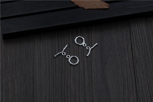 Tự làm chất lượng cao S925 bạc cổ chuyển đổi Clasp cho đồ trang sức, Bán Buôn kim loại dây kết thúc clasp, Vòng Cổ Clasp đồ trang sức phát hiện - Product Image 6