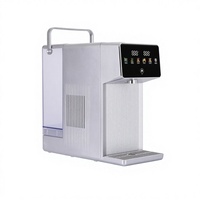 Distributeur d'eau électrique chaude et froide en plastique pour usage commercial avec système de filtration à 5 étapes pour la maison, l'hôtel, la cuisine et la voiture