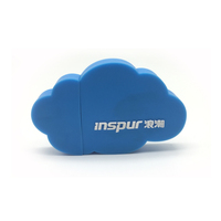 Desain Kustom Bentuk Cloud Usb Pendrive untuk Perusahaan Industri TI atau Perusahaan Teknologi Cloud.