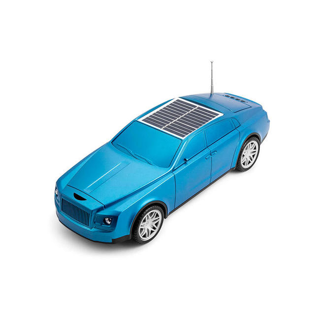 Solar Charging Bluetooth Speaker Fashion Cool Car Shape Bt Speaker Stereo Subwoofer Wireless Speakers Car Shape Mini Speaker