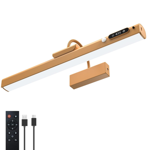 Dimmable Cordless Picture <b>Light</b> with Controller Rechargeable Mirror <b>Light</b> Wall Sconce for Wall Pictures Gallery Artwork Painting - Product Image 1