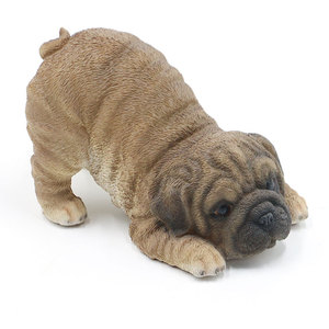 Conception personnalisée américain chien figurines france <span class=keywords><strong>bouledogue</strong></span>, résine chien figurines à francais $ - Product Image 4