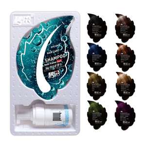 Mousse colorante capillaire temporaire entièrement naturelle, sans ammoniaque, sans peroxyde, pour cheveux gris - Product Image 2