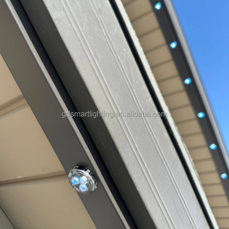 Rgbwic 12v Permanent Holiday Outdoor Christmas Lights Ip67 Factory Price Led Point Pixel Lights for House